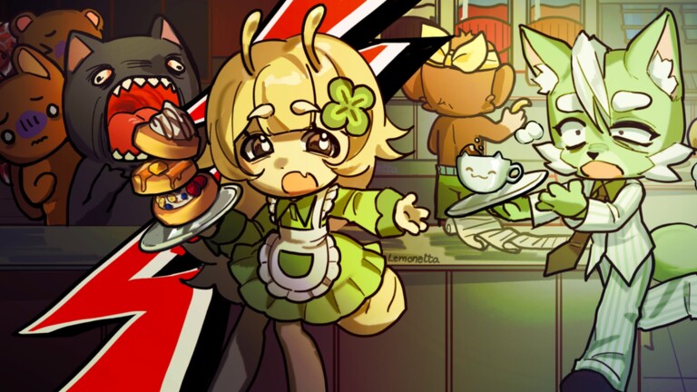 Anomaly Cafe official Roblox artwork